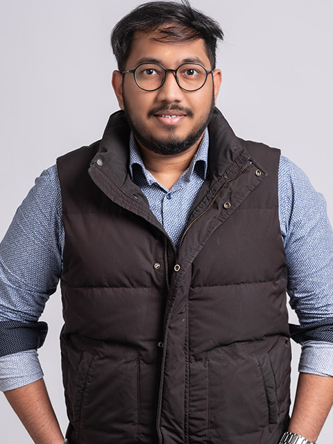 Portrait photograph of staff memeber, Pranesh Kannappan-Karthikeyan